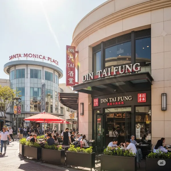 Front View from Exterior of DIN TAI Fung California santa monica
