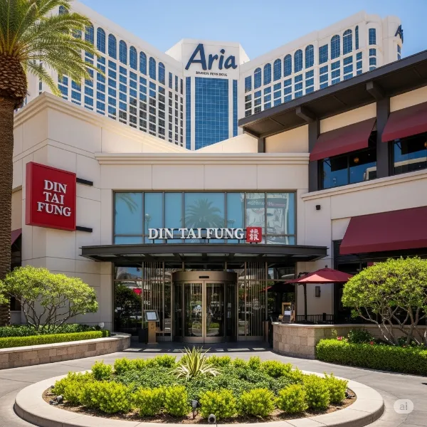 Front Of Las Vegas At ARIA Resort & Casino