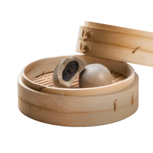 Sesame Buns placed in a gift box