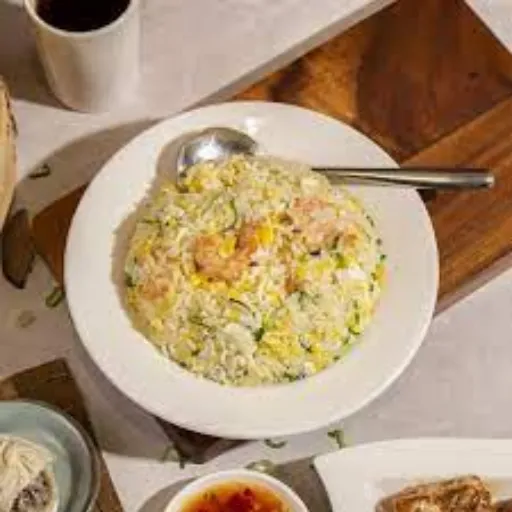 ready to eat with spoon Vegetable & Mushroom Fried Rice