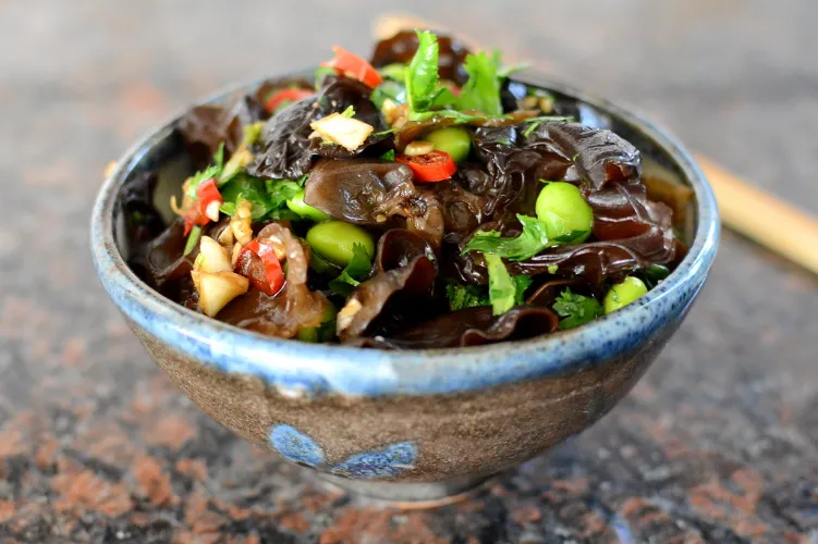 dish ready to serve in a bowl