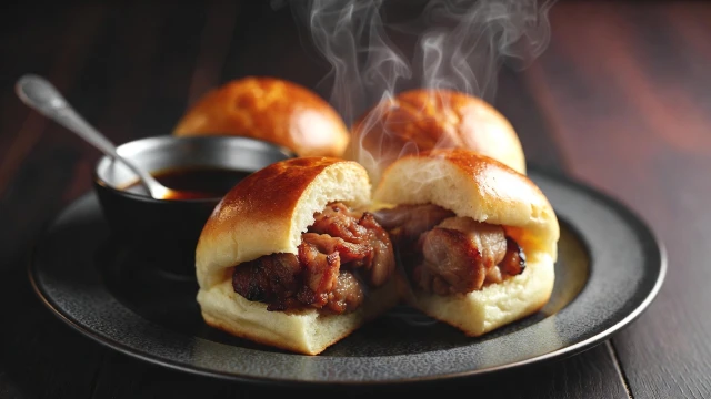 Kurobuta pork buns